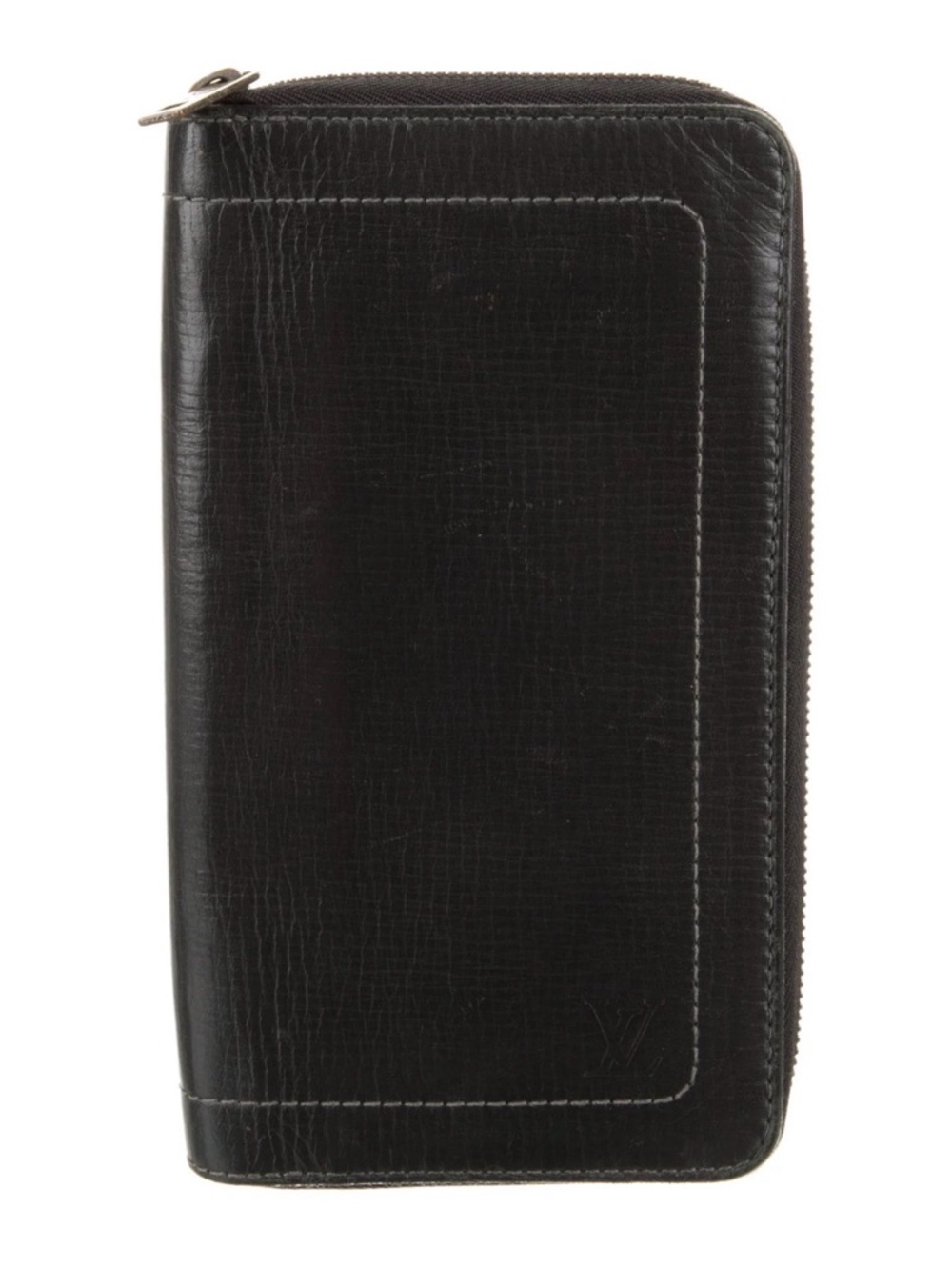Louis Vuitton Black Zippy Leather Organizer Wallet - Picture 8 of 13